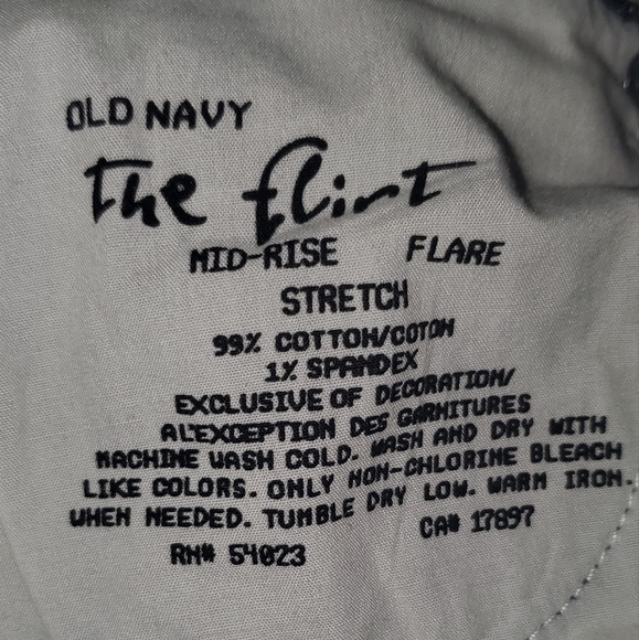 SZ 18T TALL mid rise flare jeans - Picture 5 of 7